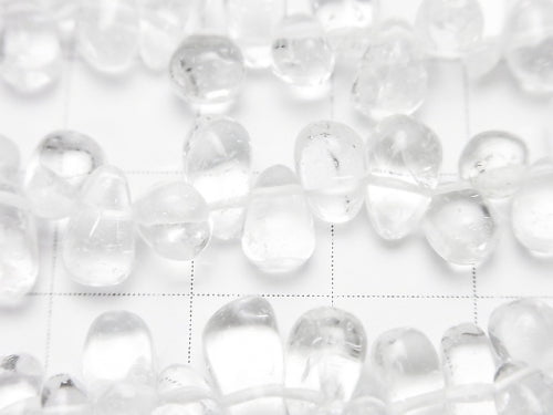 Crystal AAA- Drop -Nugget 1strand beads (aprx.14inch/34cm)