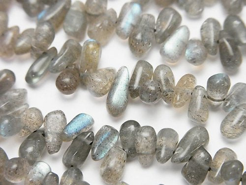 Drop, Labradorite, Nugget Gemstone Beads