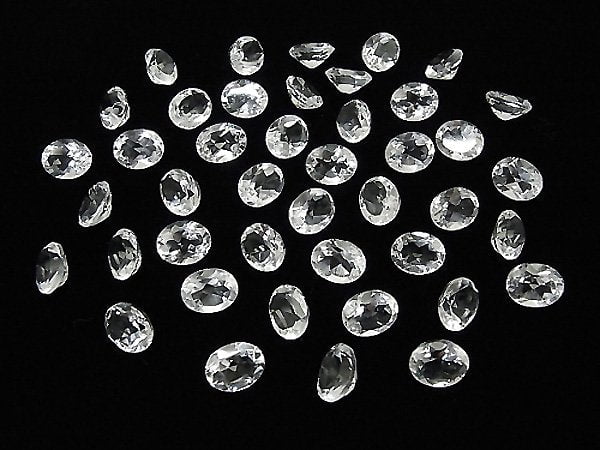 [Video]High Quality Crystal AAA Loose stone Oval Faceted 10x8mm 5pcs