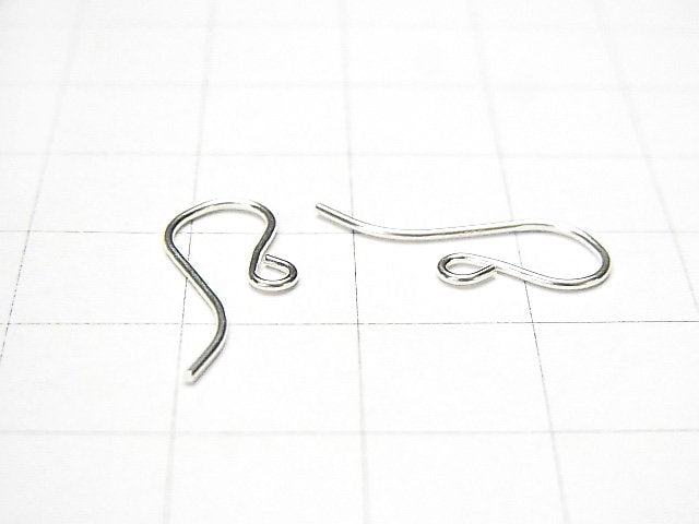 Silver925  Earwire 19x8mm 2pairs