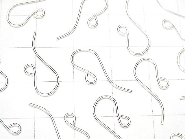 Silver925  Earwire 19x8mm 2pairs