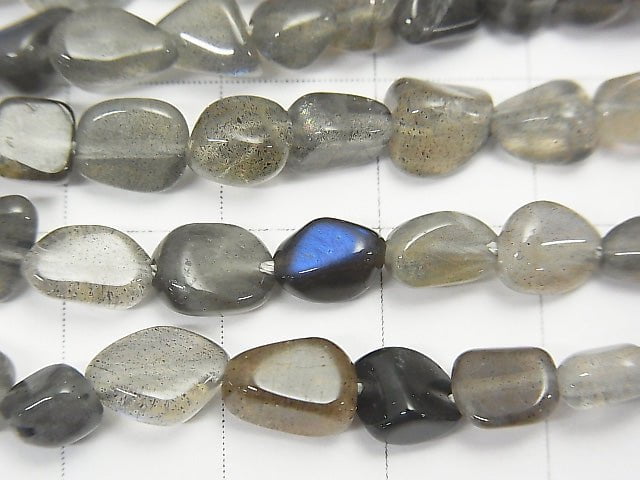 1strand $7.79! Blue Labradorite AA ++ Small Size Nugget 1strand beads (aprx.15inch / 37cm)