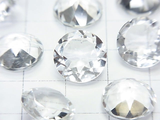 [Video]High Quality Crystal AAA Undrilled Brilliant Cut 12 x 12 x 6 mm 5 pcs $12.99!