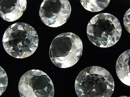 Brilliant, Crystal Quartz, Undrilled Gemstone Beads