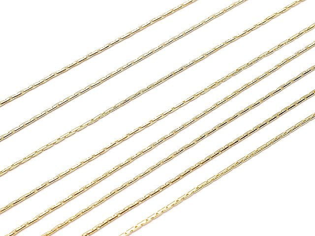 14KGF Beading Chain 0.6mm [40cm][45cm][50cm][60cm][75cm] Necklace 1pc