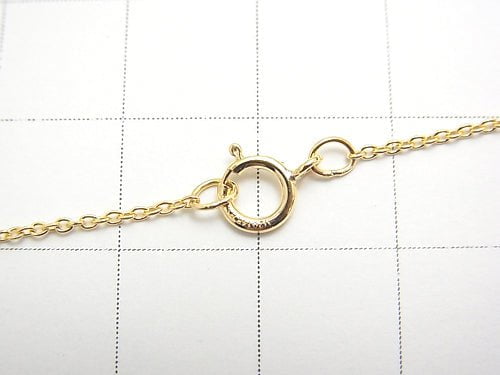 14KGF Cable Chain 1.2mm [40cm][45cm][50cm][60cm][75cm] Necklace 1pc