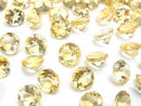 [Video]High Quality Citrine AAA Loose stone Round Faceted 7x7mm 5pcs