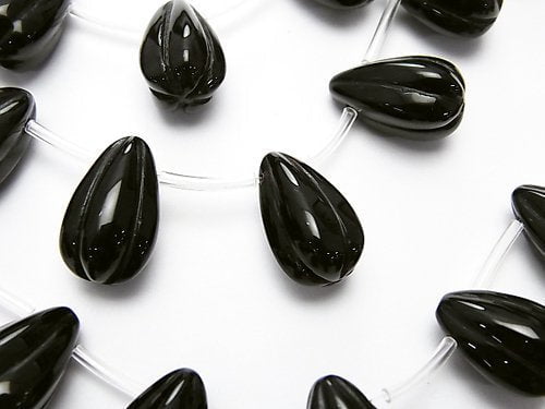 Drop, Onyx Gemstone Beads