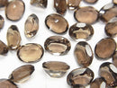 [Video]High Quality Smoky Quartz AAA Loose stone Oval Faceted 8x6mm 5pcs