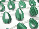 [Video]Malachite AAA Pear shape 18x13mm 1/4 or 1strand beads (aprx.15inch/36cm)