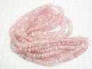 1strand $79.99! High Quality Morganite AA ++ Rondelle Size Gradation 1strand beads (aprx.15inch / 36cm)
