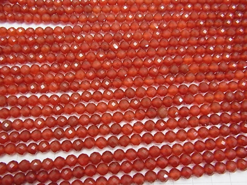 High Quality! 1strand $7.79! Red Agate AAA 64 Faceted Round 6 mm 1strand beads (aprx.15 inch / 38 cm)