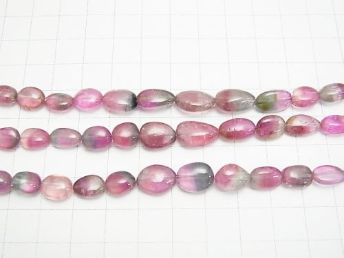 1strand $377.99! High Quality Water Tourmaline AAA Nugget Light Color [M Size] 1strand beads (aprx.5inch / 12cm)