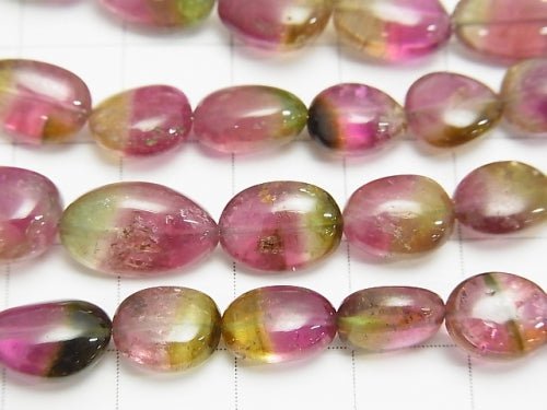 1strand $367.99! High Quality Water Tourmaline AAA Nugget Dark Color [M Size] 1strand beads (aprx.5inch / 12cm)