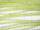 [Video] High Quality!  1strand $6.79! Peridot AA++ Faceted Button Rondelle 2x2x1.5mm 1strand beads (aprx.15inch/37cm)