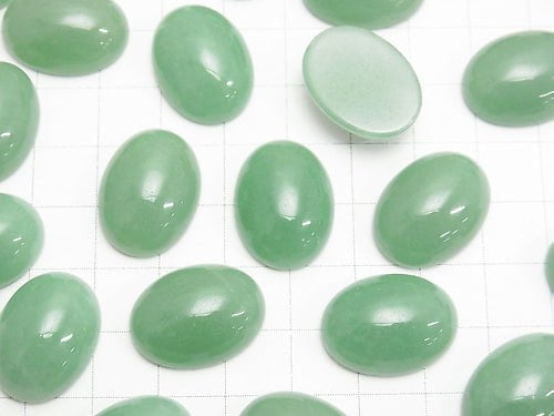 Green Aventurine Oval Cabochon 20 x 15 mm 1 pc $2.79!