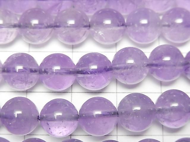 [Video] Amethyst AA+ Round 8mm 1-strand beads (approx. 15 inches/37 cm)