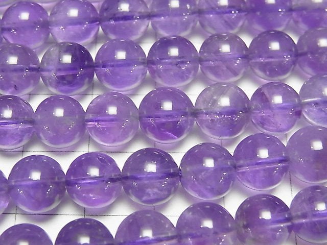 [Video] Amethyst AA++ Round 8mm 1strand beads (aprx.15inch/38cm)