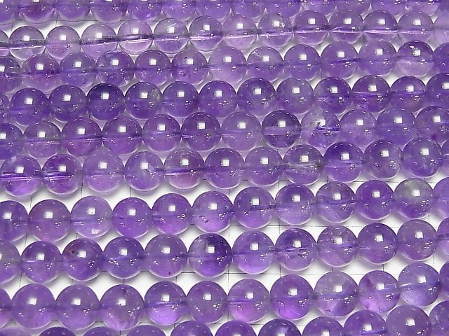 [Video] Amethyst AA++ Round 8mm 1strand beads (aprx.15inch/38cm)