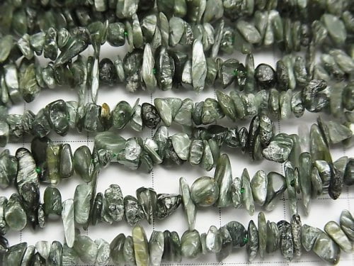 1strand $6.79! Seraphinite AAA Chips (Small Nugget ) 1strand beads (aprx.15inch/37cm)