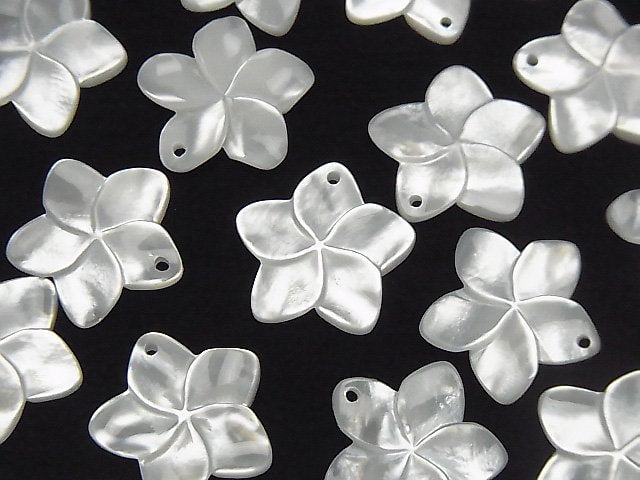 Flower, Mother of Pearl (Shell Beads) Pearl & Shell Beads