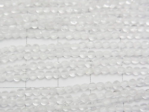 [Video] High Quality! Crystal AAA - Faceted Coin 2x2x1.5 mm 1strand beads (aprx.15inch / 38cm)
