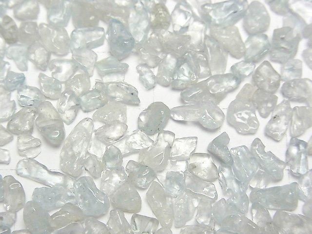 Aquamarine AA++ Undrilled Chips [Small] 100g