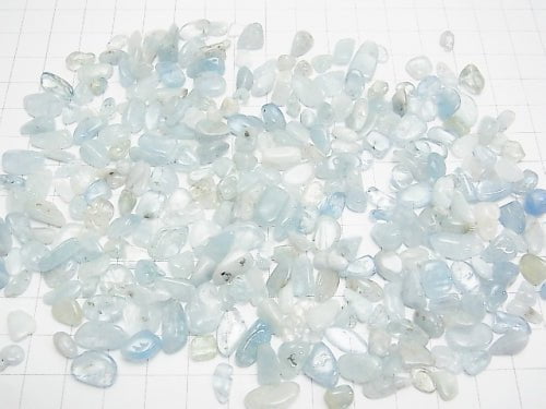 Aquamarine AAA - AA Undrilled Chips 100 grams $4.79