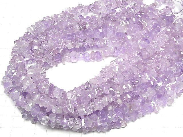 [Video] Pink Amethyst AA++ Faceted Nugget half or 1strand beads (aprx.15inch/38cm)