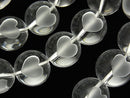 Accessories, Bracelet, Carving, Crystal Quartz, Heart Gemstone Beads