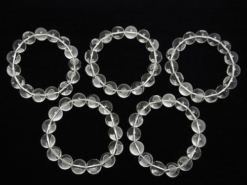 [Video] Heart Carving! Crystal AAA Round 14 mm half or 1 strand (Bracelet)