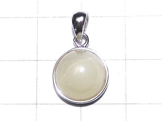 [Video] [One of a kind] High Quality Cat's-eye Quartz AAA Pendant Silver925 NO.18