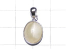 [Video] [One of a kind] High Quality Cat's-eye Quartz AAA Pendant Silver925 NO.19