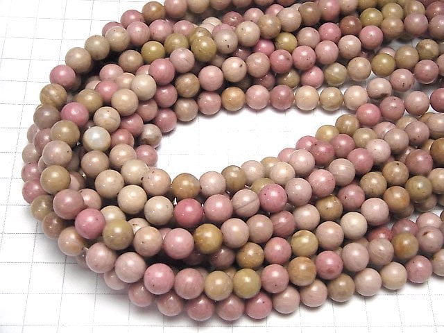 [Video] Siliceous Schist AA++-AA+ Round 8mm 1strand beads (aprx.15inch/37cm)
