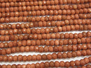 1strand $8.79! Golden Sand Stone Faceted Button Rondelle 6x6x4mm 1strand beads (aprx.15inch/37cm)