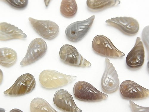 Botswana Agate, Coin Gemstone Beads