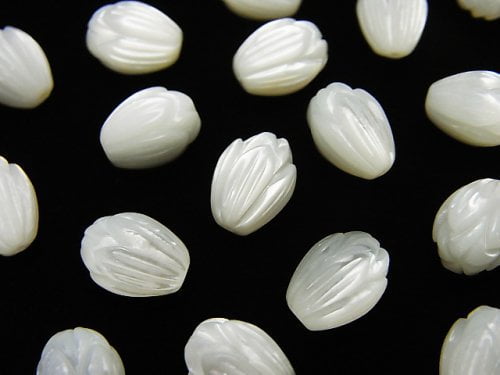 Flower, Mother of Pearl (Shell Beads) Pearl & Shell Beads