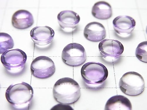 High Quality Pink Amethyst AAA Round Cabochon 6x6mm 5pcs