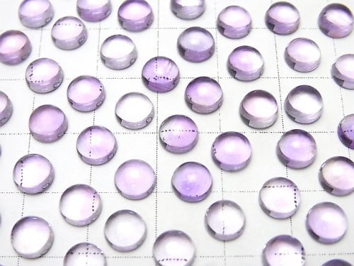 High Quality Pink Amethyst AAA Round Cabochon 6x6mm 5pcs