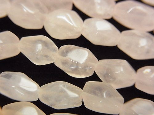 Nugget, Rose Quartz Gemstone Beads