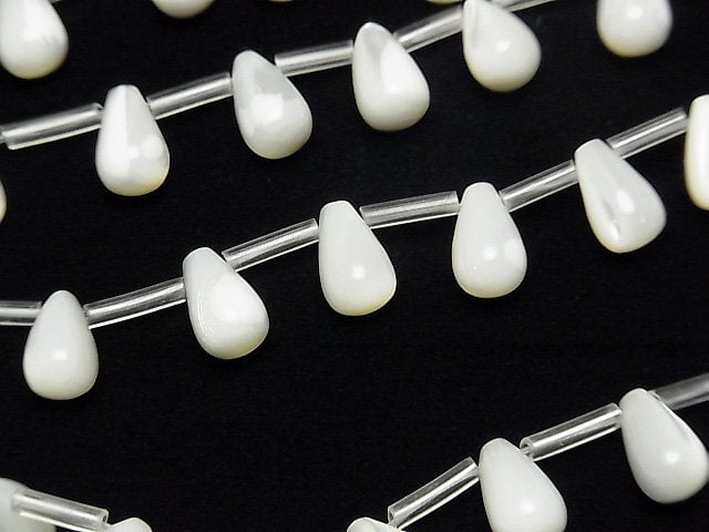 Drop, Mother of Pearl (Shell Beads) Pearl & Shell Beads