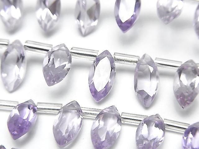 [Video] High Quality Pink Amethyst AAA Marquise Faceted 10x5mm Half or 1 Strand (18pcs)