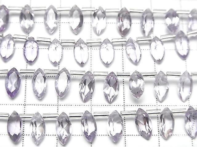 [Video] High Quality Pink Amethyst AAA Marquise Faceted 10x5mm Half or 1 Strand (18pcs)