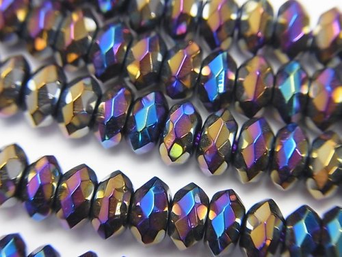 Flash Crystal, Roundel Gemstone Beads