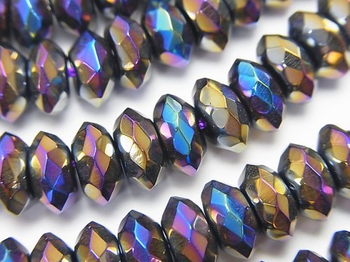 Flash Crystal, Roundel Gemstone Beads