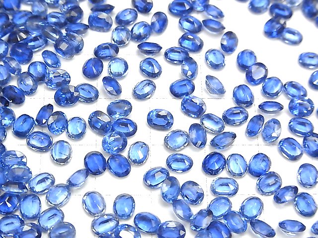 [Video] High Quality Kyanite AAA Undrilled Oval Faceted 5x4mm 5pcs $11.79!