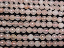 [Video] Pink color Quartz 128Faceted Round 8mm 1strand beads (aprx.15inch/37cm)