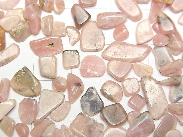 Argentinian Rhodochrosite AA++ Undrilled Chips 100 Grams