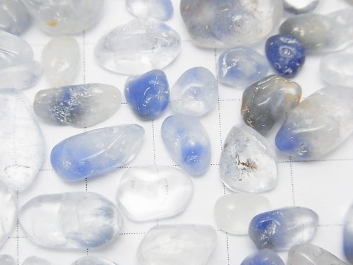 Dumortierite in Quartz Undrilled Chips 100 grams $29.99!