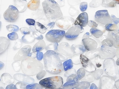 Dumortierite in Quartz Undrilled Chips 100 grams $29.99!